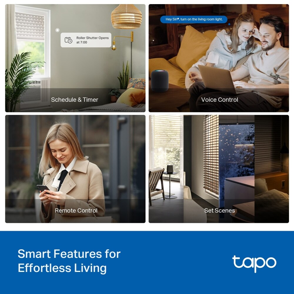 Modul de comutare inteligent TP-LINK Tapo S112, Wi-Fi, alb