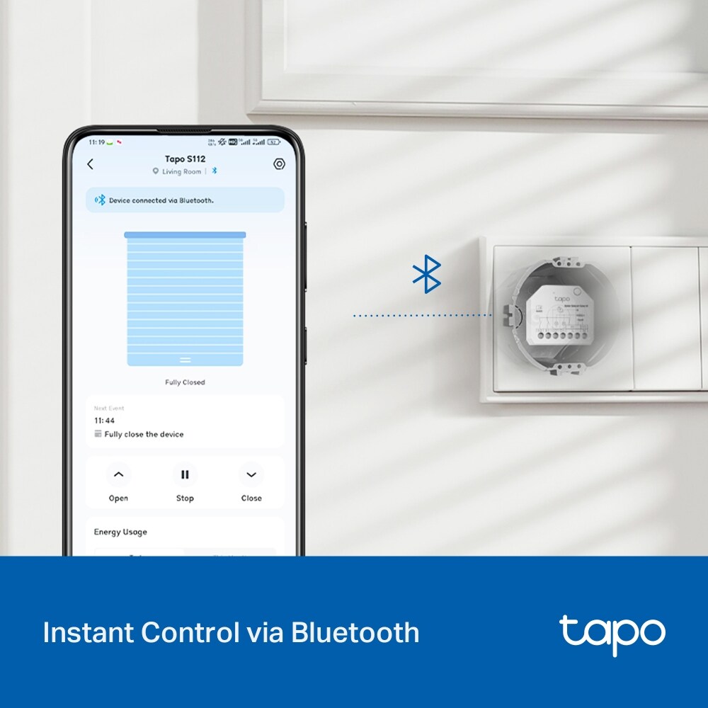 Modul de comutare inteligent TP-LINK Tapo S112, Wi-Fi, alb