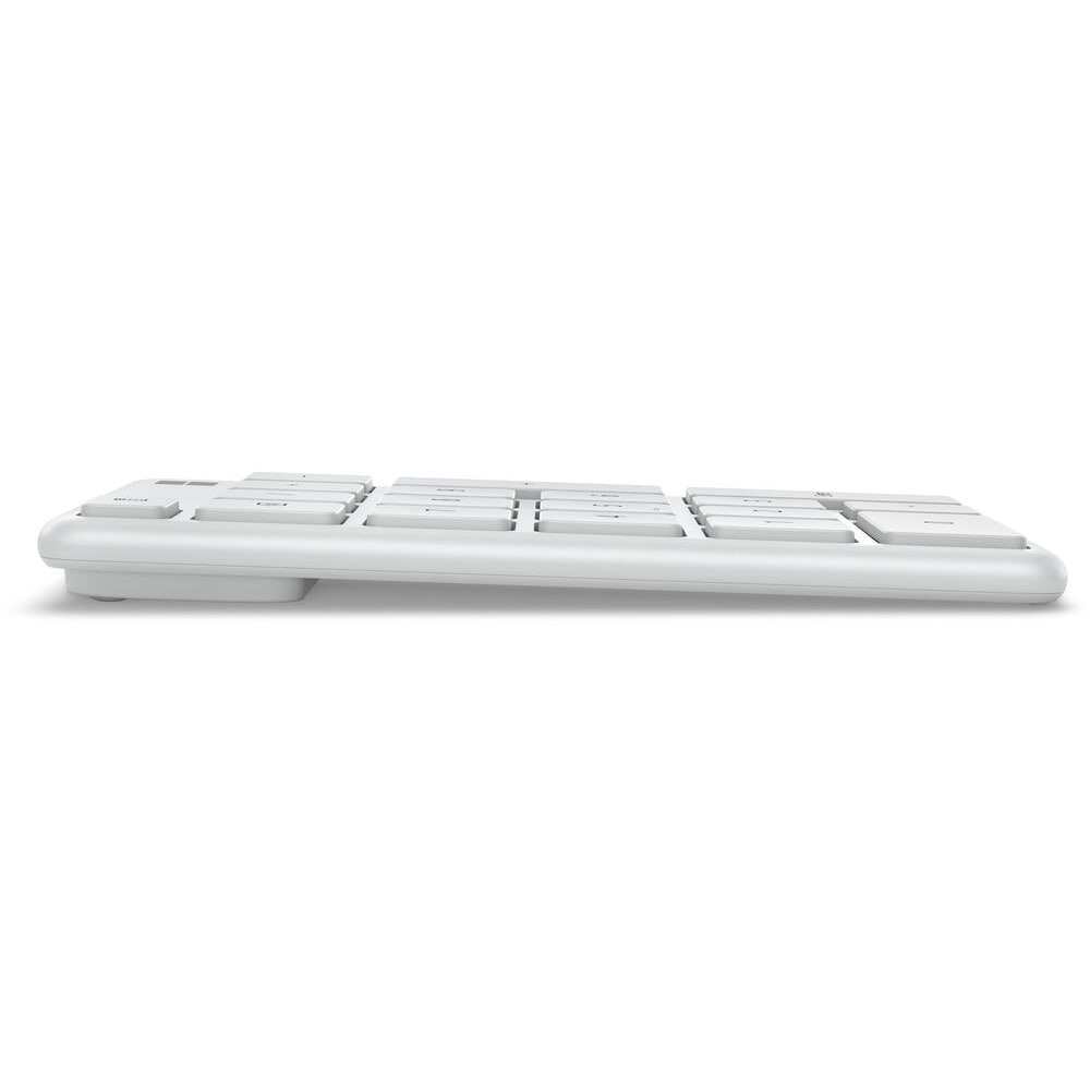 Tastatura numerica MICROSOFT Number Pad, Bluetooth, alb