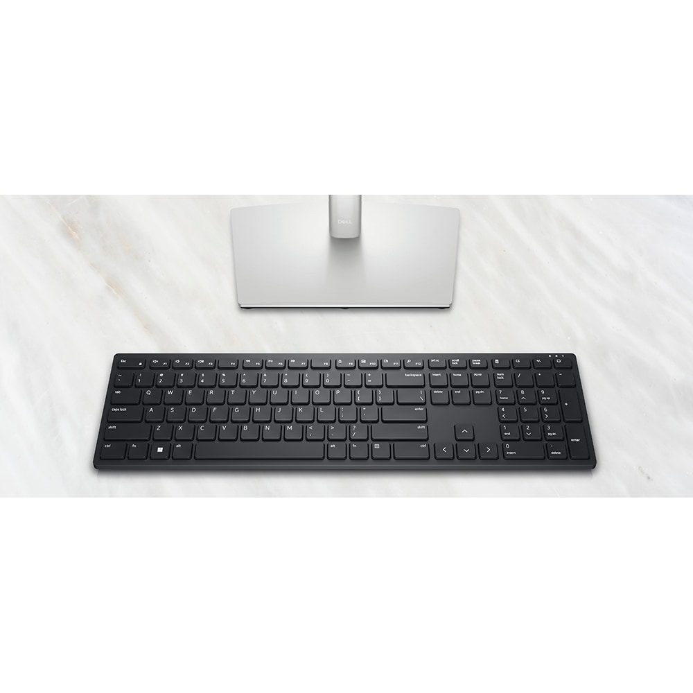 Tastatura Wireless DELL KB500, USB, Layout US INT, negru