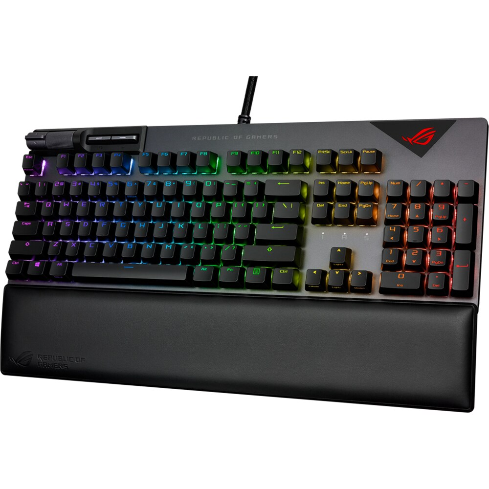 Tastatura Gaming mecanica ASUS ROG Strix Flare II, USB, negru