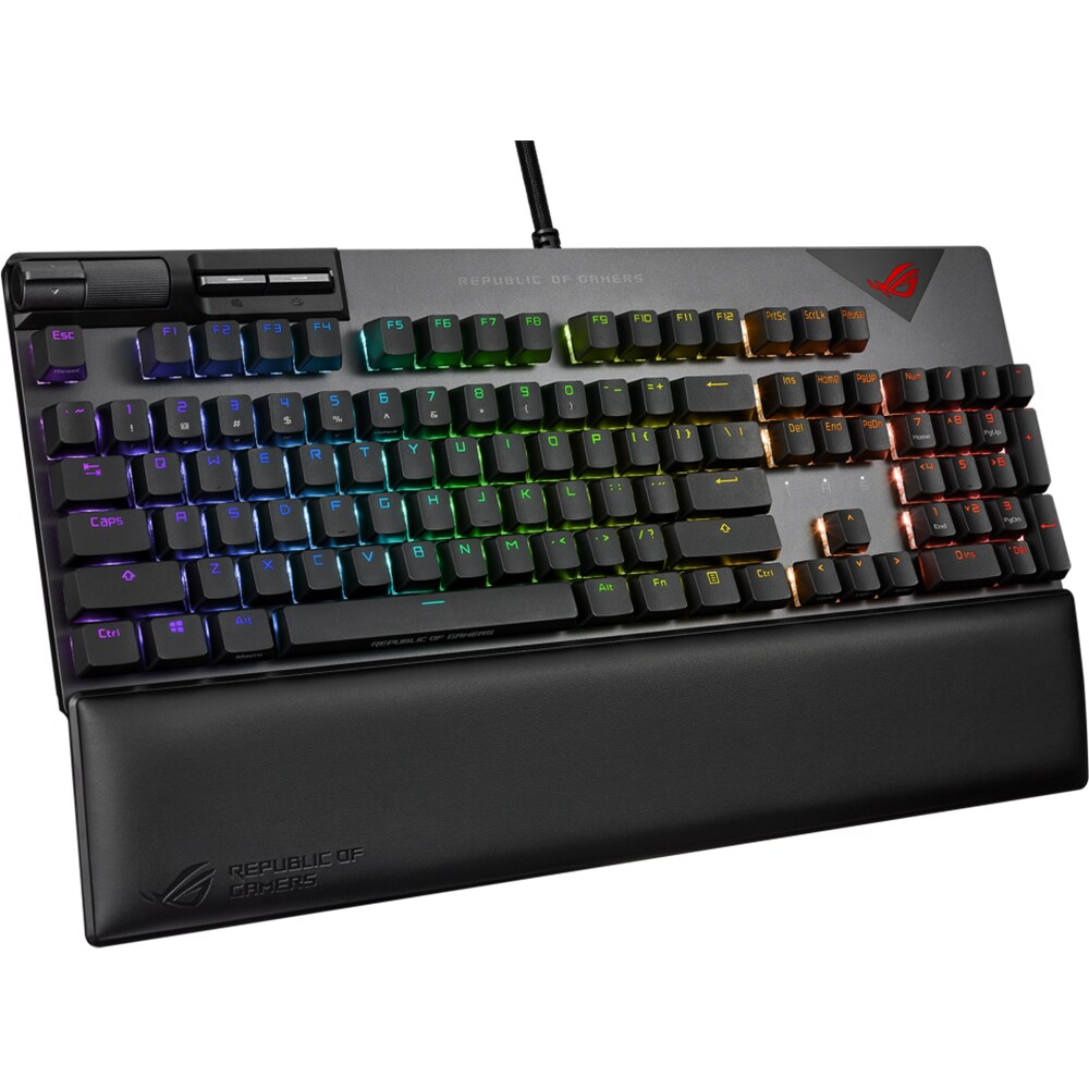 Tastatura Gaming mecanica ASUS ROG Strix Flare II, USB, negru