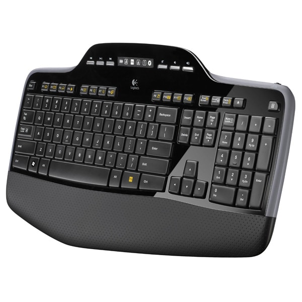 Kit tastatura si mouse Wireless LOGITECH MK710, USB, Layout US, negru