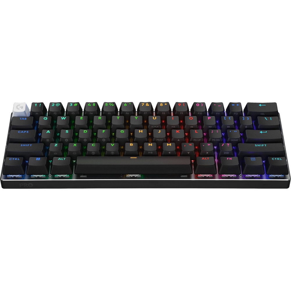 Tastatura Gaming Wireless mecanica LOGITECH PRO X 60, Optical Switch, Bluetooth, USB, Layout INT, negru