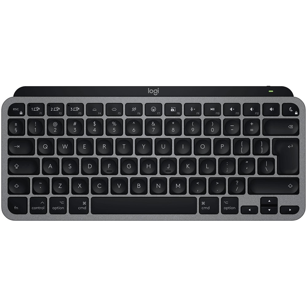 Tastatura Wireless pentru MAC LOGITECH MX Keys Mini, Bluetooth, Layout US, negru-gri