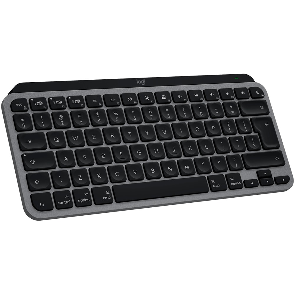 Tastatura Wireless pentru MAC LOGITECH MX Keys Mini, Bluetooth, Layout US, negru-gri