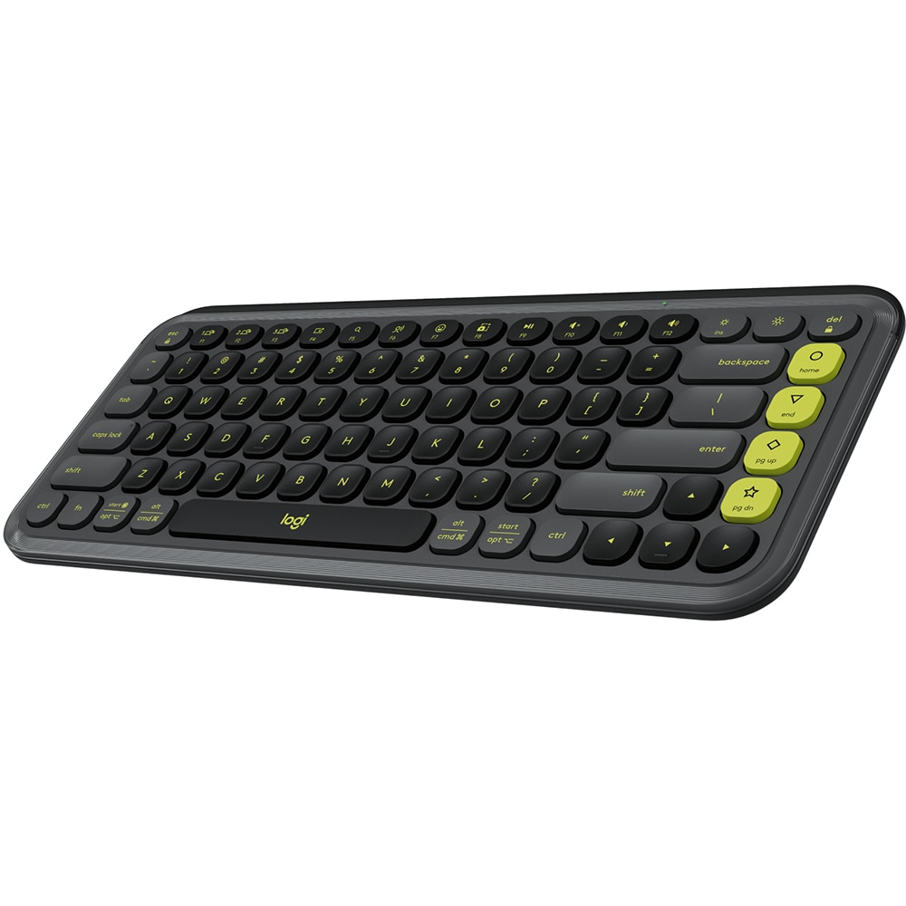 Tastatura Wireless LOGITECH Pop Icon, Bluetooth, grafit