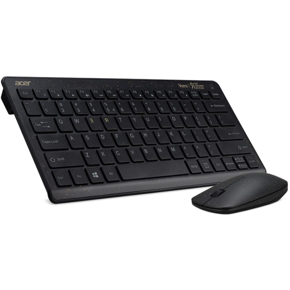 Kit tastatura si mouse Wireless ACER GP.ACC11.01V, Bluetooth, Layout INT, negru
