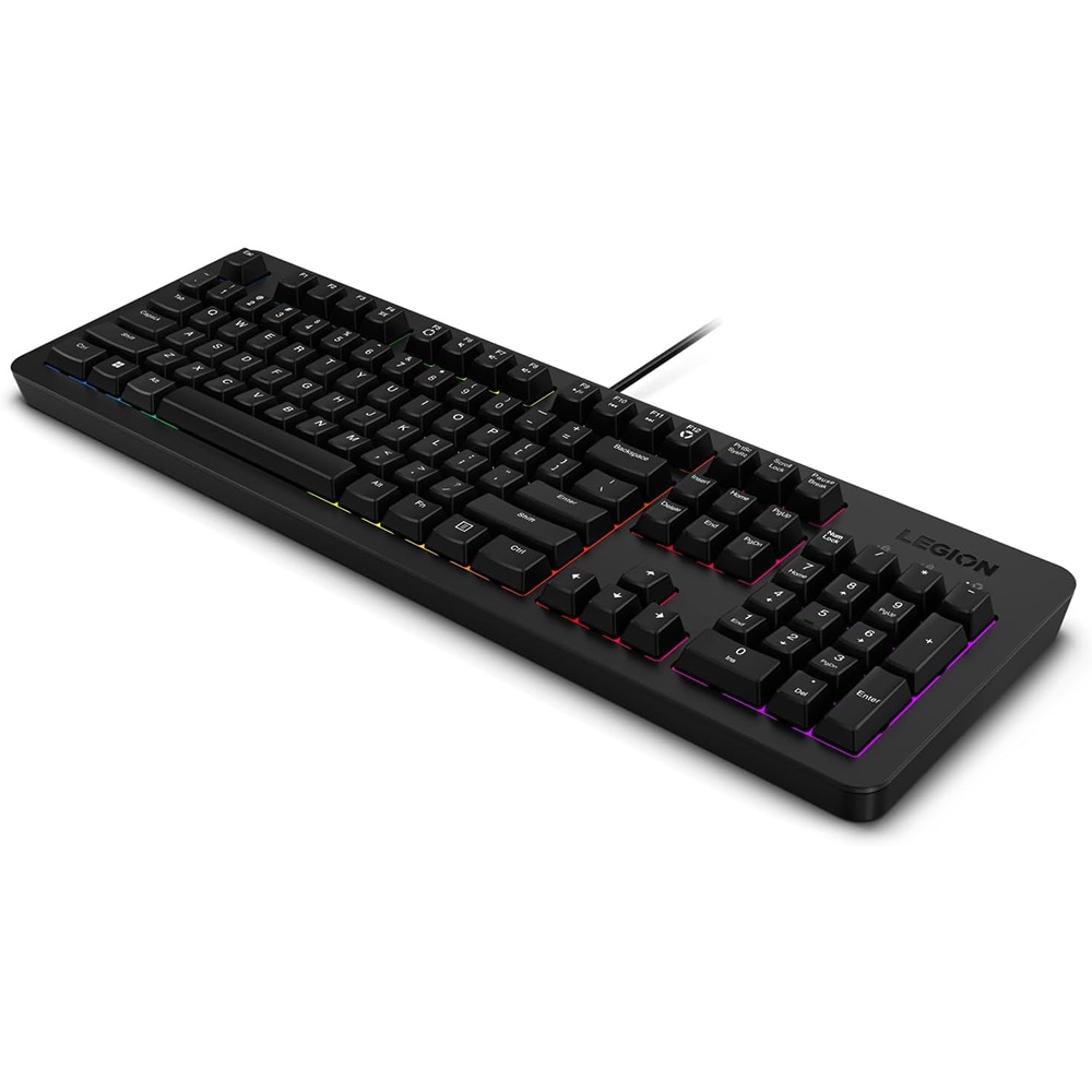 Kit Gaming tastatura si mouse LENOVO Legion KM310, USB, Layout US INT, negru
