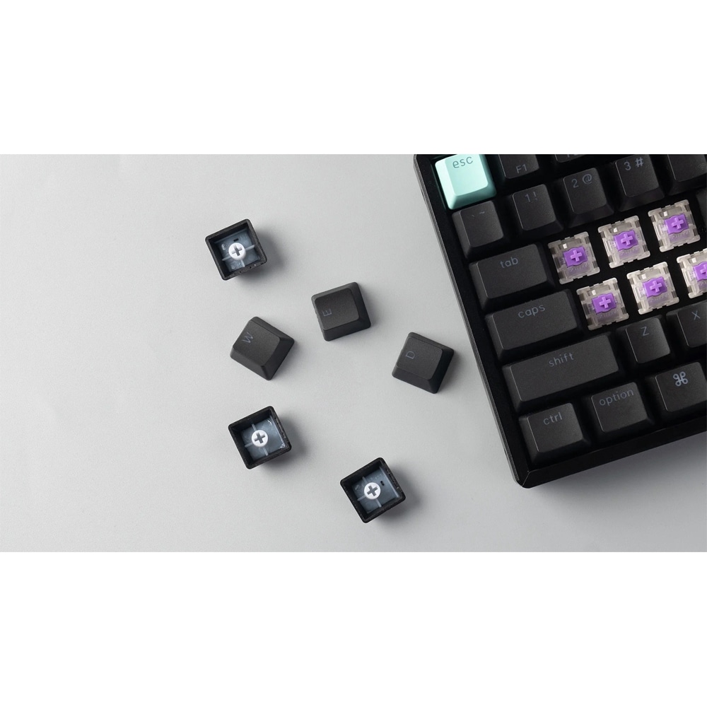 Tastatura Gaming Wireless magnetica KEYCHRON K2 HE K2H-J1, Bluetooth, USB, Layout US, negru
