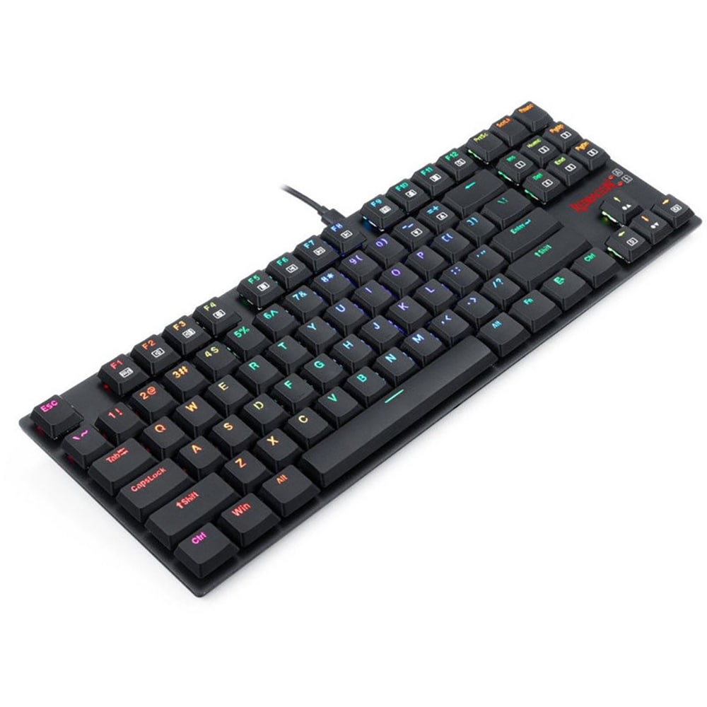 Tastatura gaming REDRAGON APS TKL, Layout US, USB-C, negru