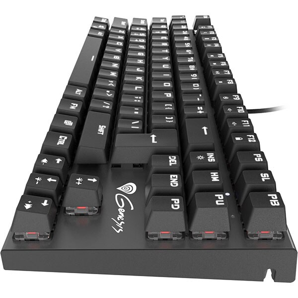 Tastatura Gaming mecanica NATEC Genesis Thor 300 TKL, Outemu Red Switch, USB, Layout INT, negru