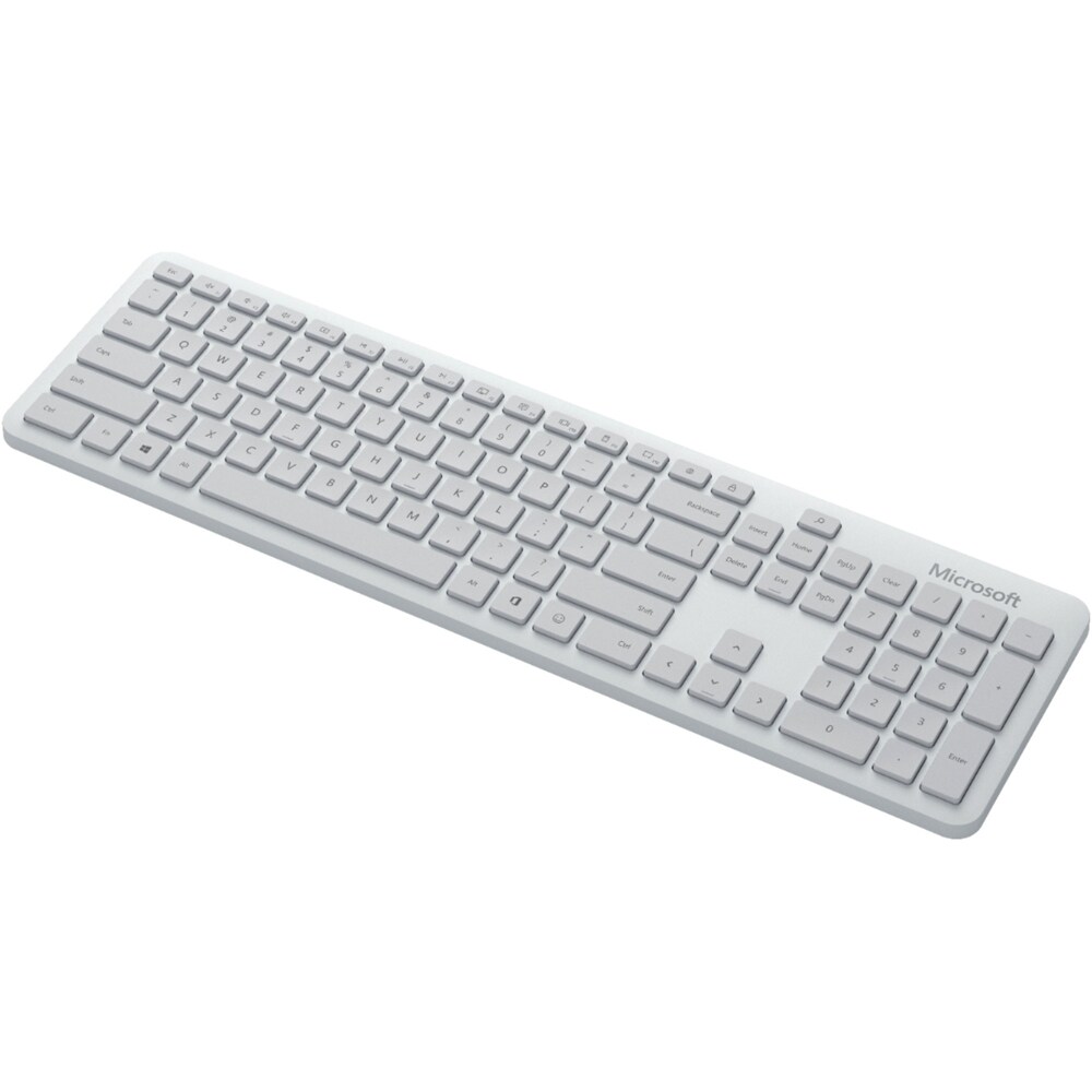 Kit tastatura si mouse wireless MICROSOFT Bluetooth Desktop, alb