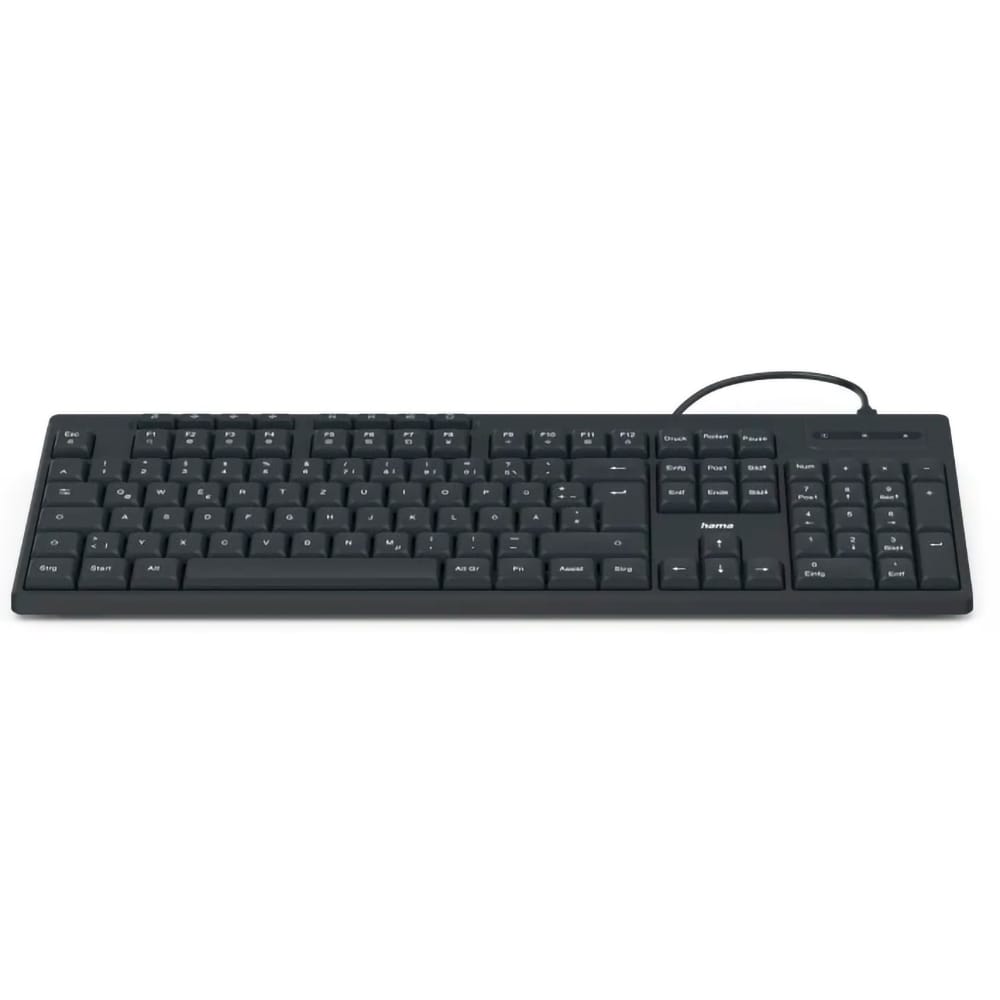 Tastatura cu fir HAMA CK-200, USB, Layour RO, negru