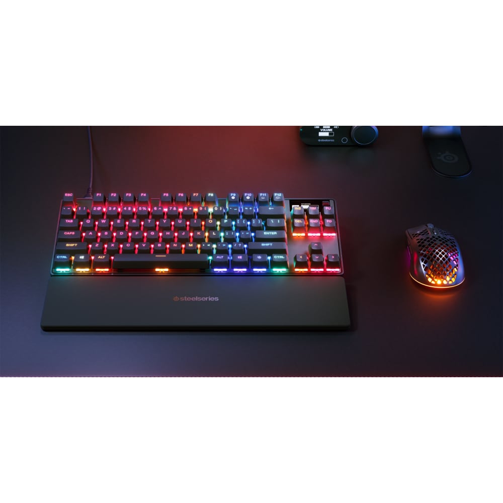 Tastatura Gaming mecanica STEELSERIES Apex Pro TKL Gen 3, USB, Layout US, negru