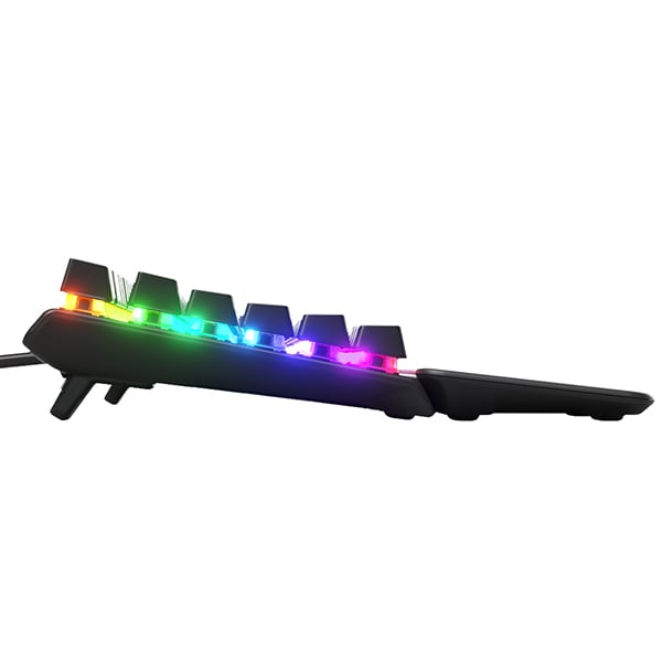 Tastatura Gaming mecanica STEELSERIES Apex 5, Hybrid blue mechanical Switch, USB, negru
