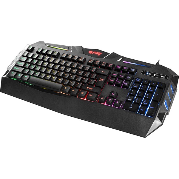Tastatura Gaming FURY Spitfire, USB, Layout US, negru