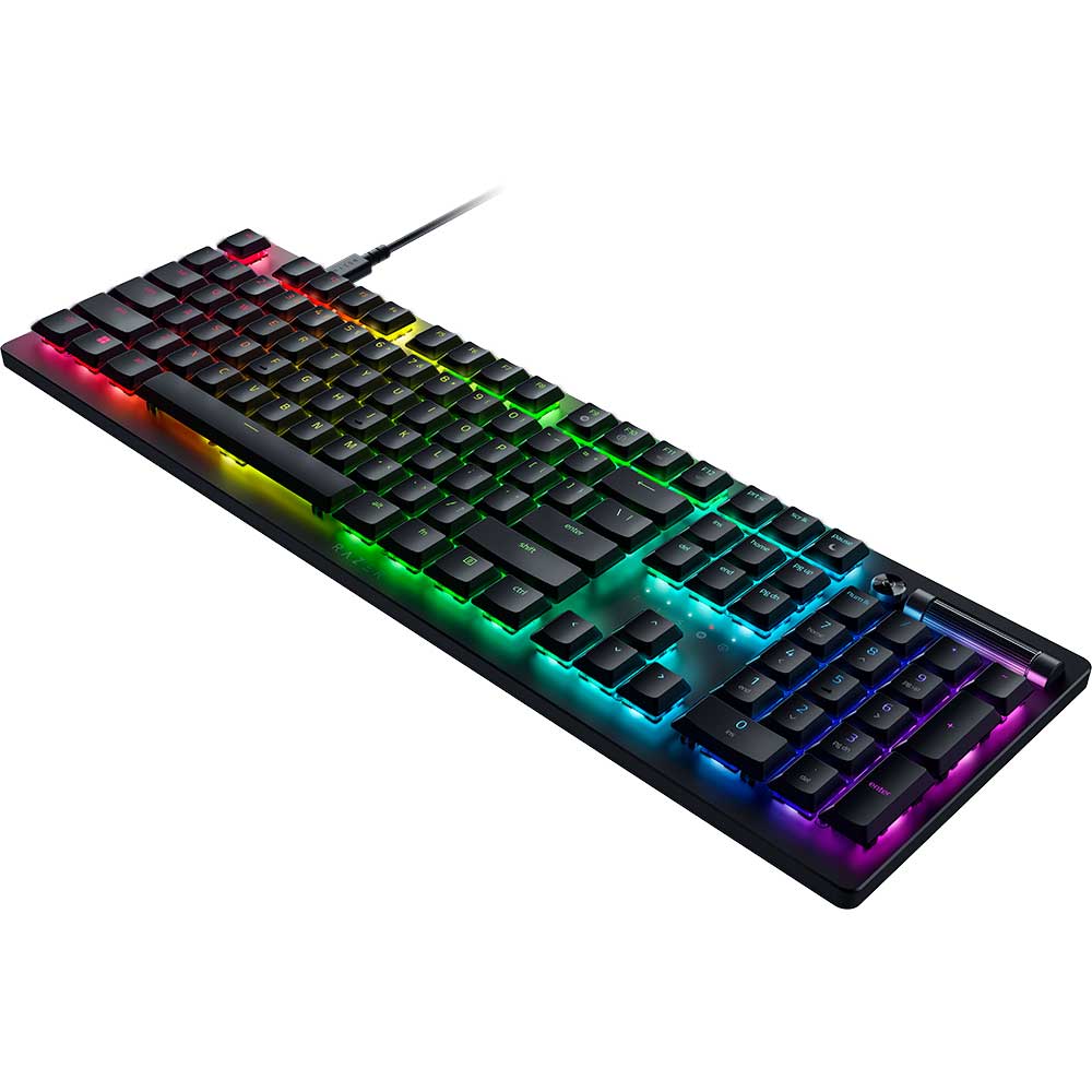 Tastatura Gaming Mecanica RAZER DeathStalker V2, Red Linear Optical Switch, USB, Layout US, negru