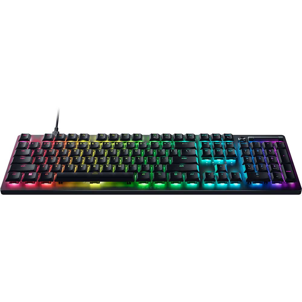 Tastatura Gaming Mecanica RAZER DeathStalker V2, Red Linear Optical Switch, USB, Layout US, negru