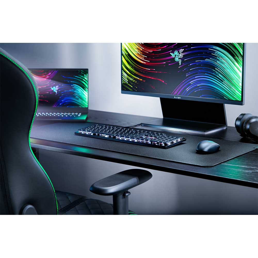 Tastatura Gaming Mecanica RAZER DeathStalker V2, Red Linear Optical Switch, USB, Layout US, negru