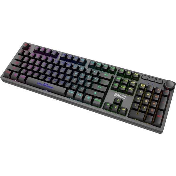 Tastatura Gaming mecanica MARVO KG954, USB-C, Red Switch, negru