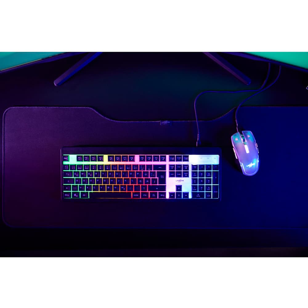 Tastatura Gaming HAMA uRage Exodus 215 Illuminate, USB, Layout US, negru