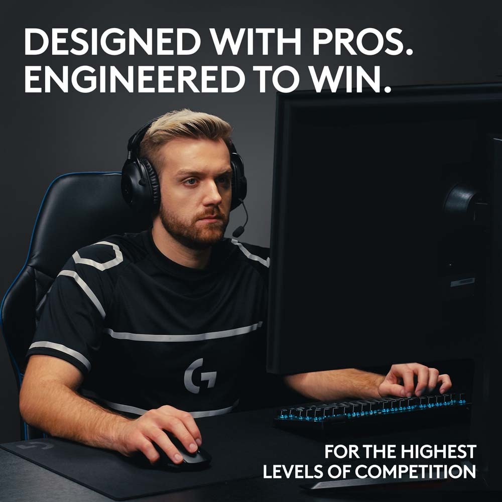 Tastatura Gaming Wireless mecanica LOGITECH G PRO X TKL TACTILE LIGHTSPEED Wireless, Layout US INT, Magenta
