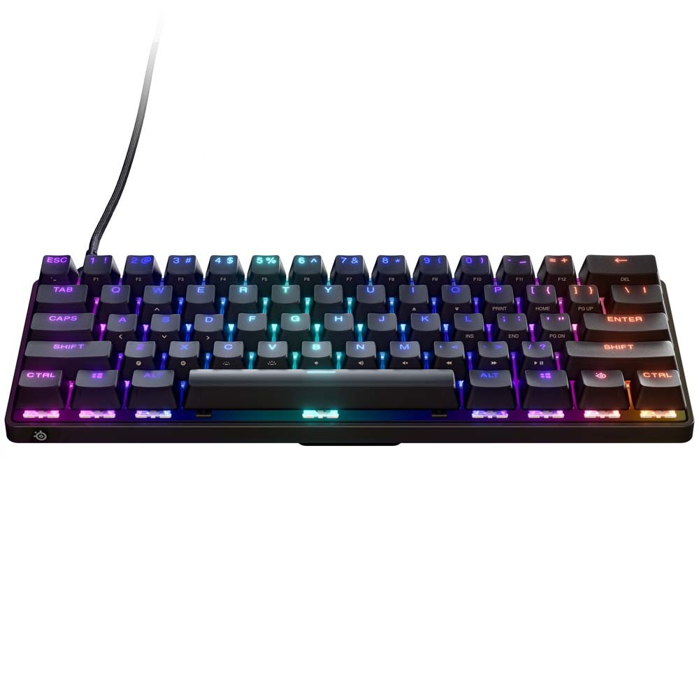 Tastatura Gaming STEELSERIES Apex 9 Mini, Linear OptiPoint Switch, USB, Layout US, negru