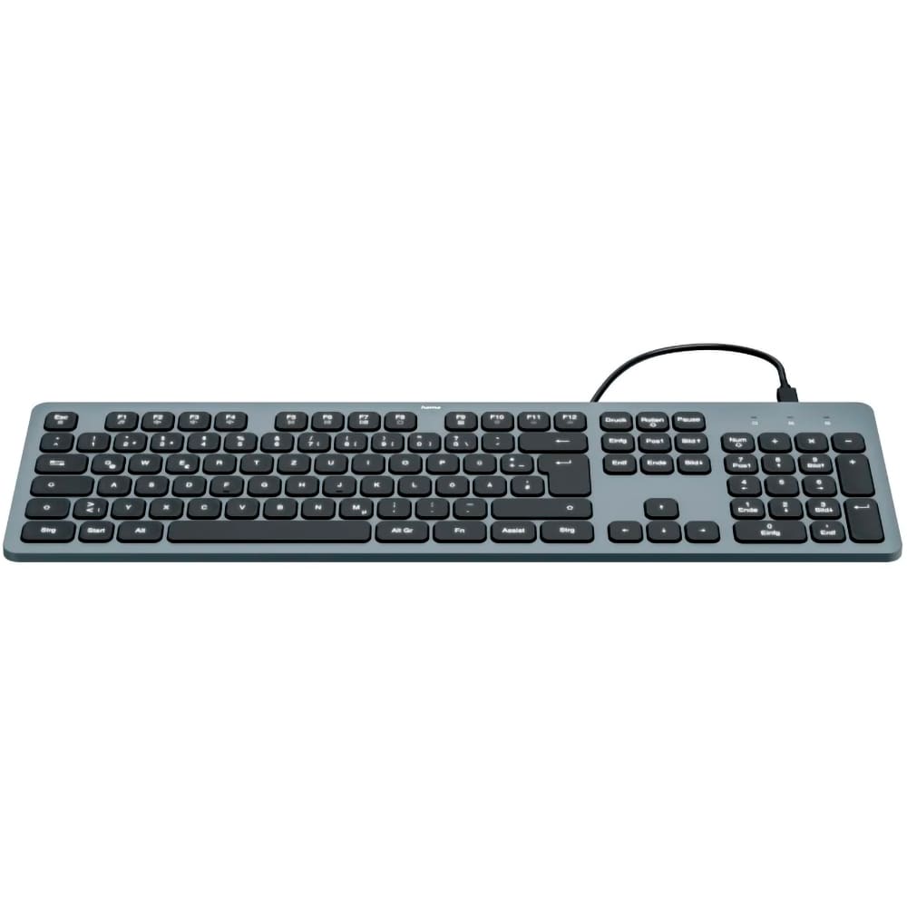 Tastatura cu fir HAMA CK-400, USB, Layout US, negru