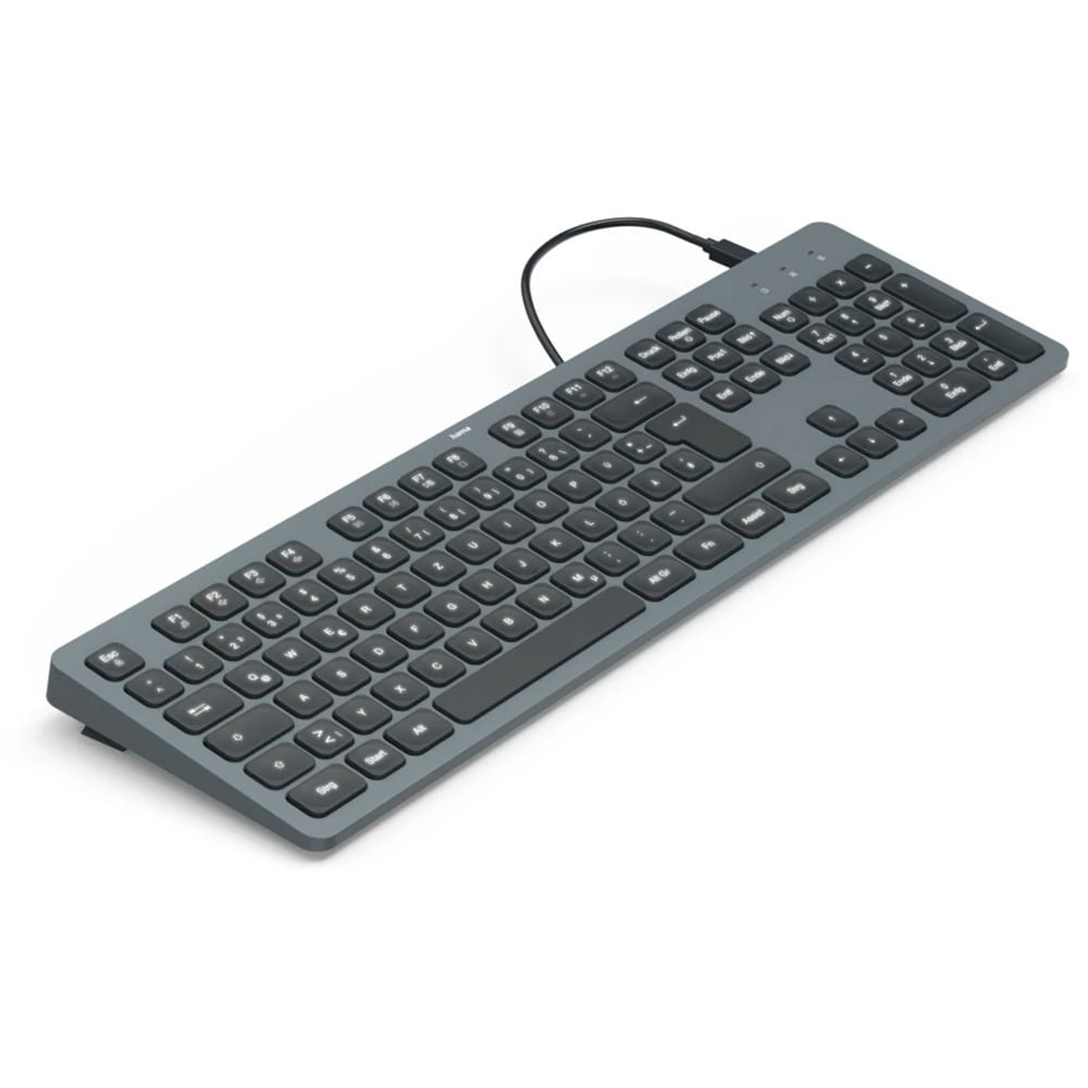 Tastatura cu fir HAMA CK-400, USB, Layout US, negru