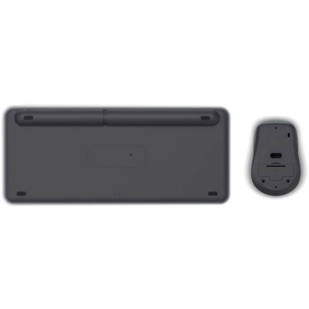 Kit tastatura si mouse Wireless HAMA WKM-500, USB, Bluetooth, Layout US, negru