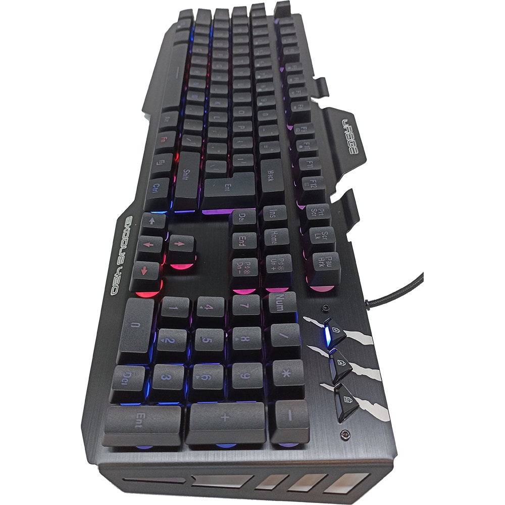 Tastatura Gaming HAMA uRage Exodus 420 Metal, USB, Layout US, negru