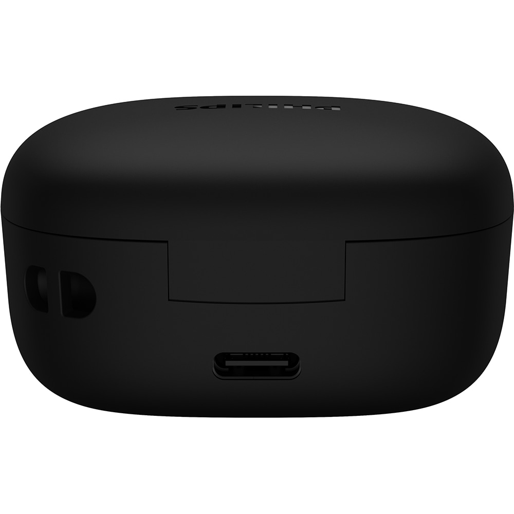 Casti PHILIPS TAT2100BK/00, True Wireless, Bluetooth, In-ear, Microfon, negru