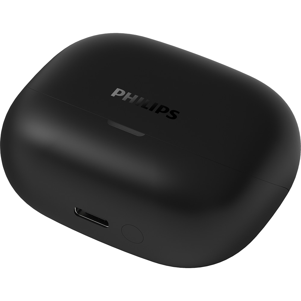 Casti PHILIPS TAT3000BK/00, True Wireless, Bluetooth, In-ear, ANC, Microfon, negru