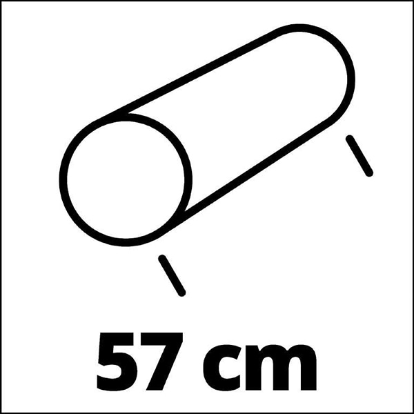 Tavalug gradina EINHELL GC-GR 57, latime 57 cm