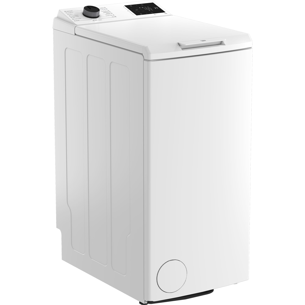 Masina de spalat rufe verticala BEKO TB622ECWEE, 6 kg, 1200rpm, Clasa B, alb