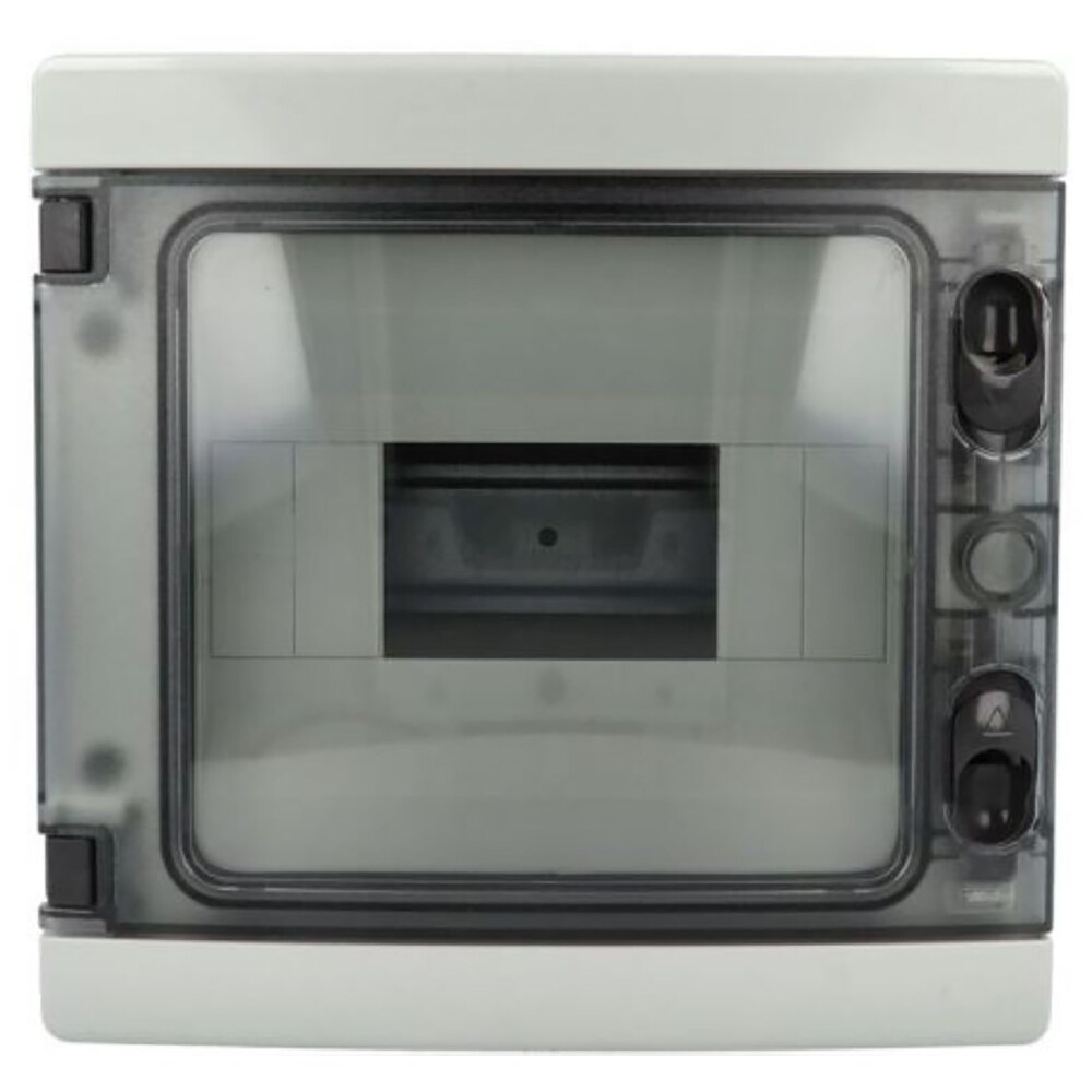 Tablou electric aparent GEWISS GW40102, 8 module, IP65, gri