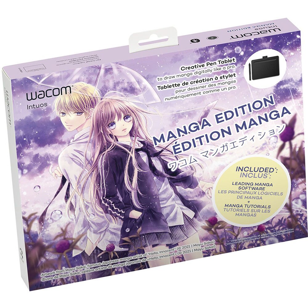 Tableta grafica WACOM Intuos Manga Edition, negru