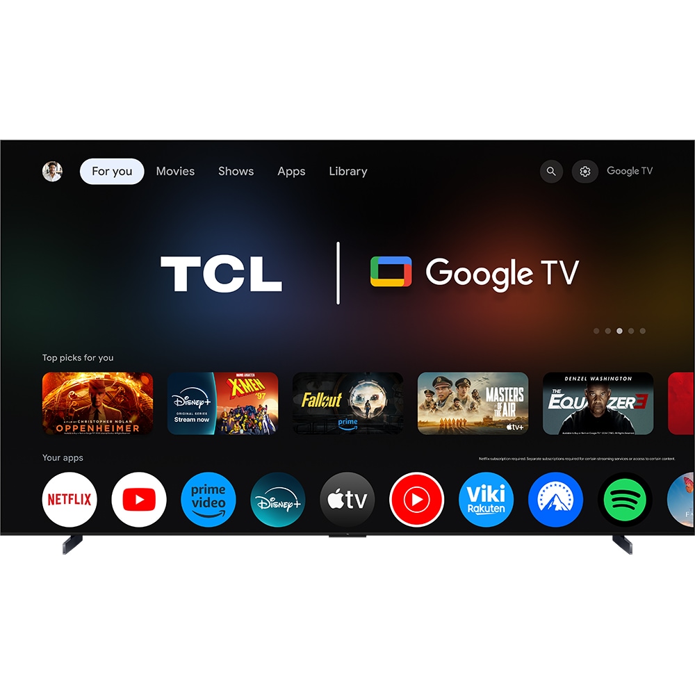 Televizor Mini LED Smart TCL 115C7K, Ultra HD 4K, 291cm