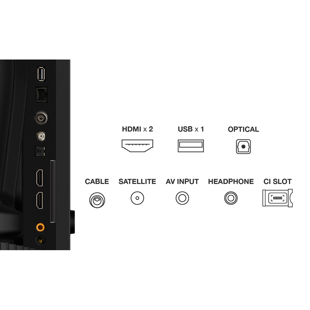 Televizor QLED Smart TCL 43S59K, FullHD, HDR, 108cm