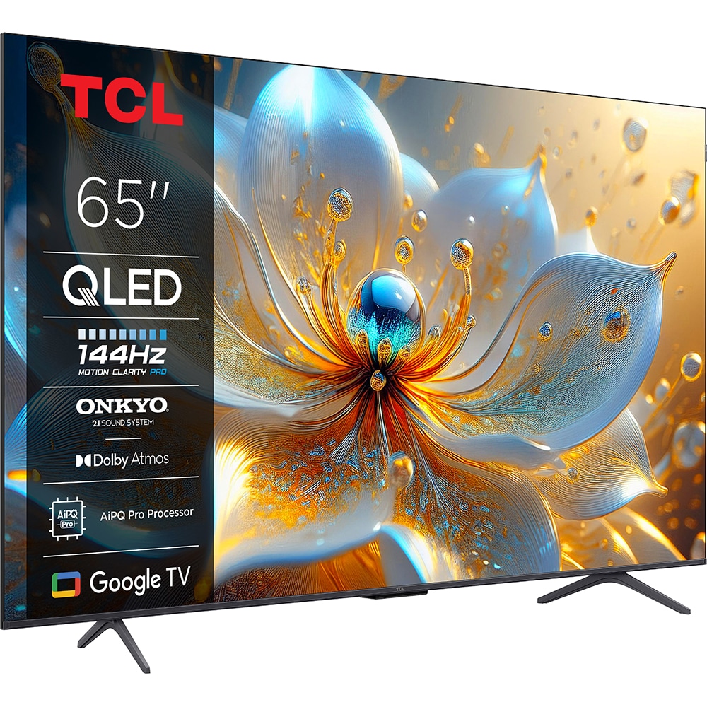 Televizor QLED Smart TCL 65P89K, Ultra HD 4K, HDR, 164cm