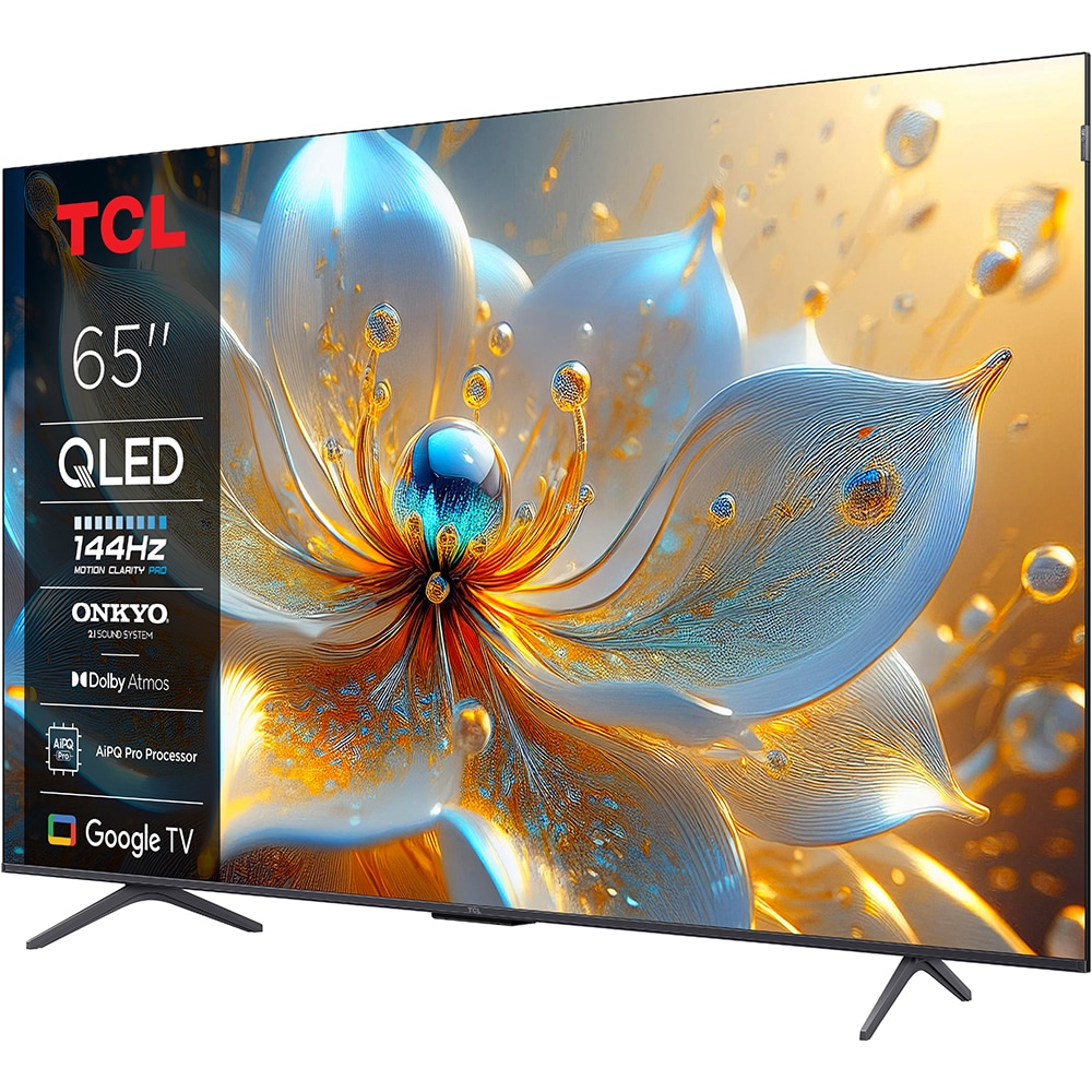 Televizor QLED Smart TCL 65P89K, Ultra HD 4K, HDR, 164cm