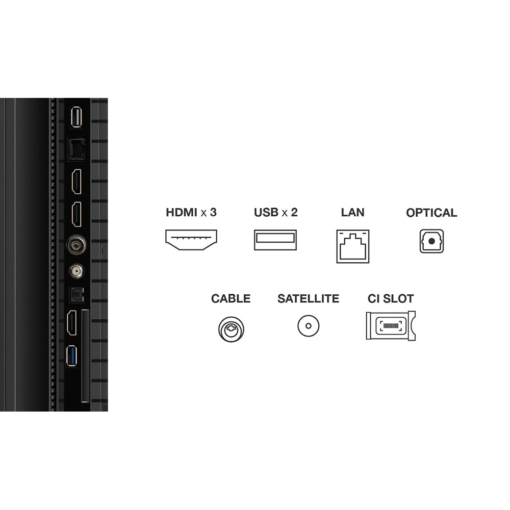 Televizor QLED Smart TCL 85P79K, Ultra HD 4K, HDR, 215cm
