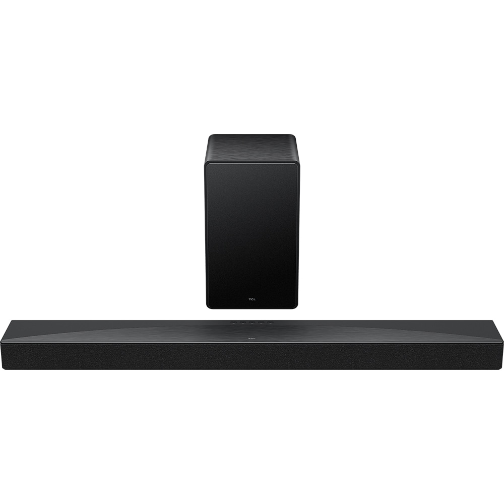 Soundbar TCL Q65H, 5.1, 580W, Bluetooth, Dolby Digital Plus, Subwoofer Wireless, negru