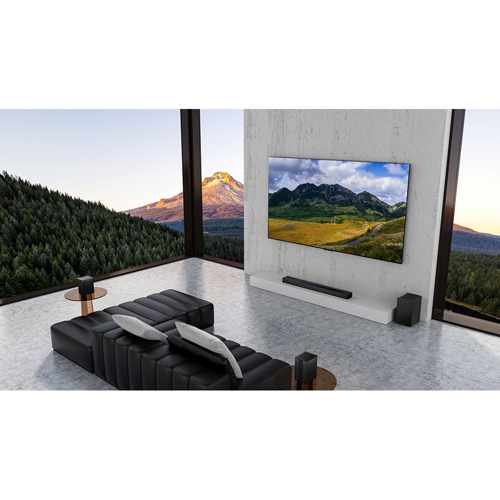 Soundbar TCL Q85H Pro, 7.1.4, 860W, Bluetooth, Dolby Digital Plus, Subwoofer Wireless, negru