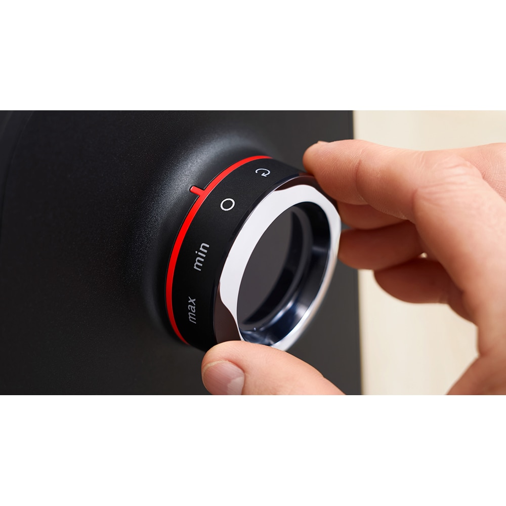 Masina de tocat carne BOSCH Seria 6 MultiPower MFWS660B, 3.5kg/min, 2100W, accesoriu carnati/strorcator fructe, negru-argintiu