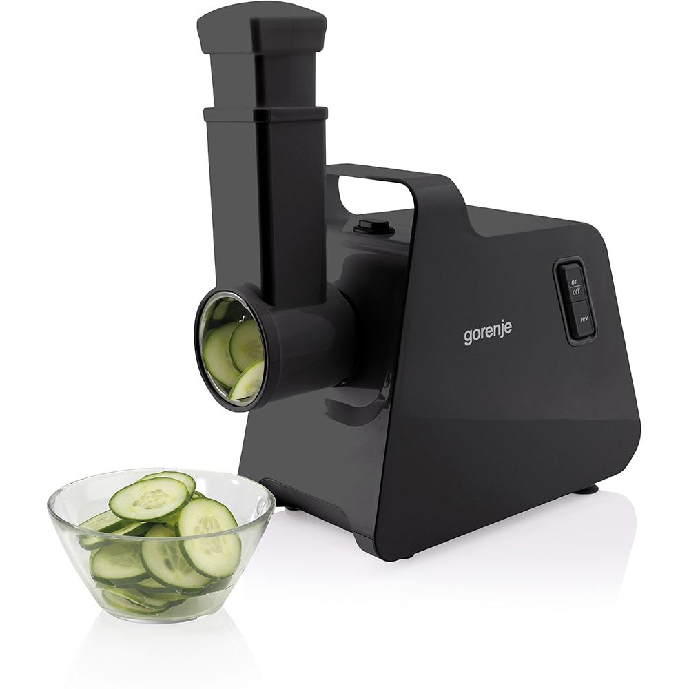 Masina de tocat carne GORENJE MG2001SB, 2.6kg/min, 2000W, accesoriu carnati/radere/feliere, negru