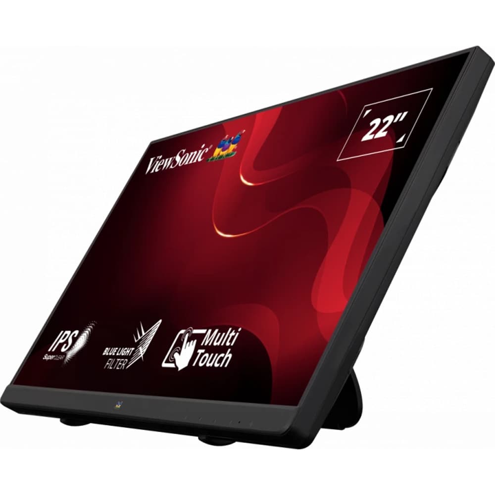 Monitor LED IPS ViewSonic TD2230, 21.5", Touch, Full HD, 60Hz, negru
