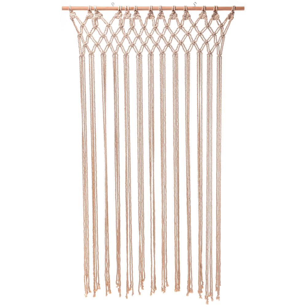 Perdea H&S COLLECTION HZ1905320, bumbac, 90 x 180 cm, bej
