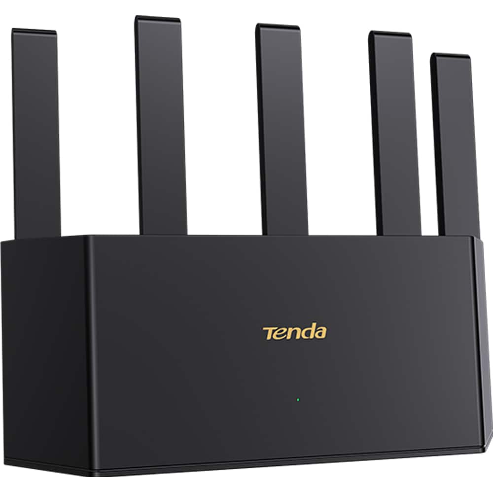 Router Wireless Gigabit TENDA TE3L BE3600, Wi-Fi 7, Dual-Band 688 + 2882 Mbps, negru